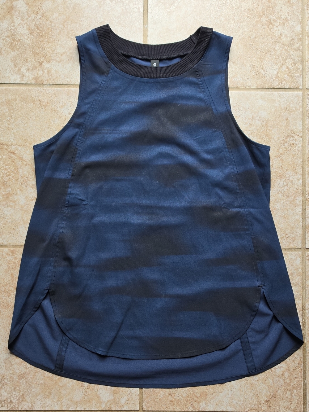 Athleta Navy and Black Tank